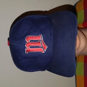 Vtg MLB Minnesota Twins Embroidered Logo Snapback Hat Cap